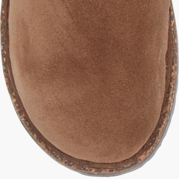 NEW Birkenstock Uppsala Genuine Shearling Lined Boots in Dark Tea - Picture 5 of 5